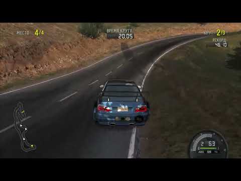 Need for Speed ProStreet. Ebisu T/A Touge track. BMW E46.