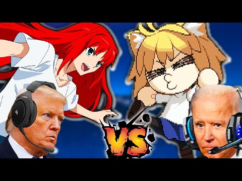 US Presidents Commentate Melty Blood