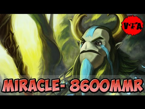 Dota 2 - Miracle- 8600 MMR Plays Furion vol #1 - Ranked Match