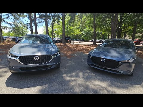 2025 Mazda 3 vs Mazda CX-30 Comparison!