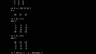 How to append a row to the matrix in Matlab