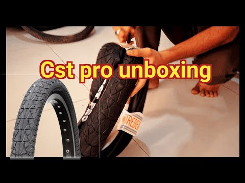 Cst pro tyrellUnboxing#cst pro#stunt#cycle#tyre#mtb
