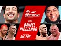 8 Questions With Formula 1 Driver Daniel Ricciardo | Fav Fighter? UFC 269 Picks?