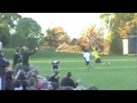 Incredible Frisbee Trick Catch