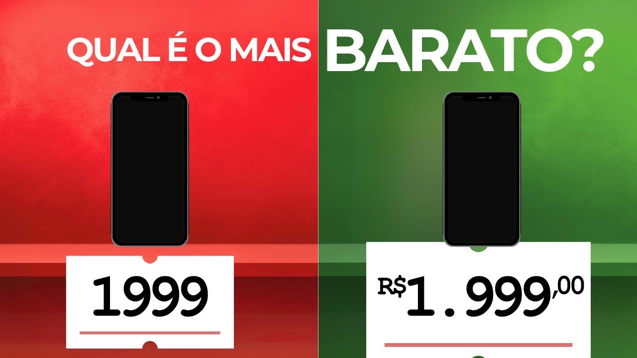 TRUQUE RÁPIDO: COMO FAZER UM PREÇO CARO PARECER MAIS BARATO?