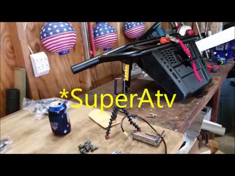 SuperAtv winch Install on the Polaris Ranger Part 2