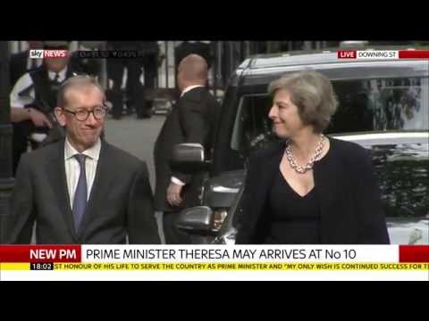 Theresa May Makes First Speech As Prime Minister