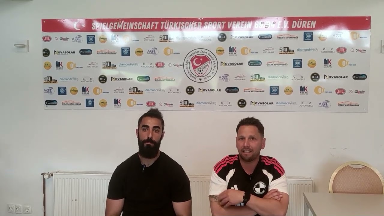  Pressekonferenz Bezirksliga Staffel 3 - TSV Düren - Alemannia Lendersdorf 