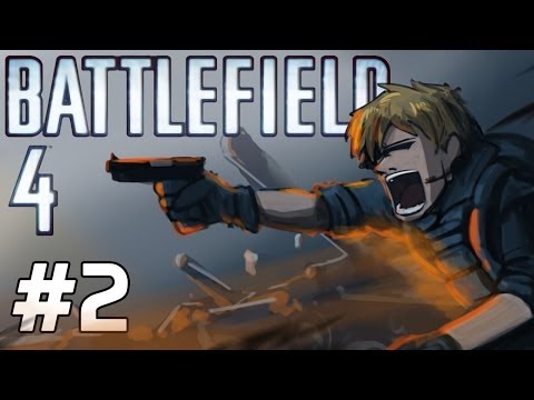 Battlefield 4 Campaign Gameplay / Playthrough w/ SSoHPKC Part 2 - Grenades for Everyone!