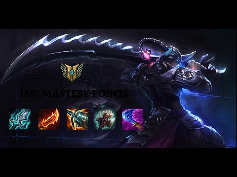1M!! Mastery Points On Master YI!!! Best  Moment League of legends 2025