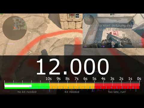 CS2 - can you still defuse? Use the music!