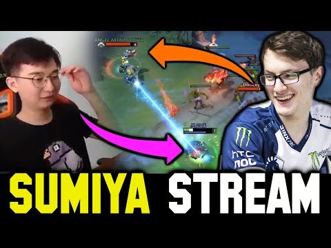 SUMIYA watches His Previous Game against MIRACLE | Sumiya Invoker Stream Moment #1047