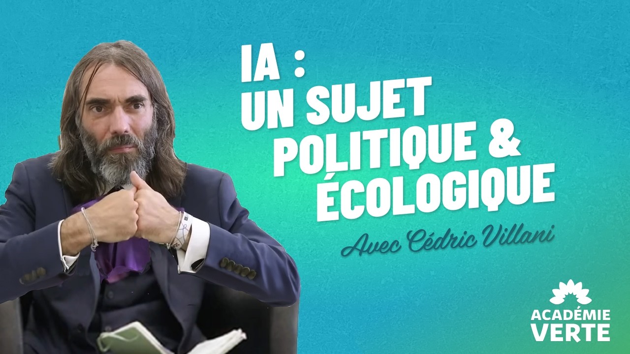 Masterclass avec Cédric Villani sur l'Intelligence Artificielle