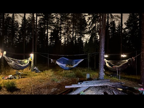 Gjelleråsen med hengekøye i november