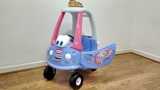 Pink Cozy Coupe Fairy Ride On Walkaround | Kids Fun Little Tikes Toy Review