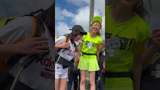 籃籃賣啤酒1　20250216 ロッテマリーンズvs楽天モンキーズ　石垣島交流戦　ビールの売り子になった籃籃1 #cheerleader  #rakutengirls　#樂天女孩