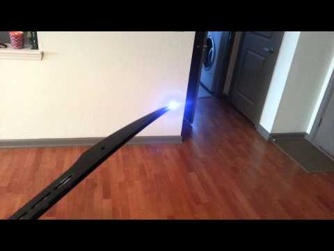 Finished taser sword