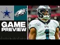 Sunday Night Football PREVIEW: Cowboys at Eagles [TOP STORYLINES +PICK TO WIN] I CBS Sports HQ