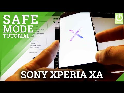 Safe Mode in SONY Xperia XA F3111 - Active and Quit Safe Mode in SONY
