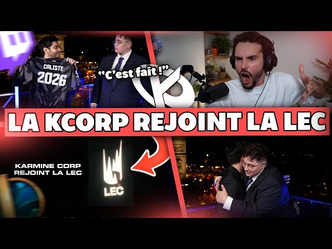 KAMETO ANNONCE LA KCORP EN LEC - Best of LoL #435 Réactions