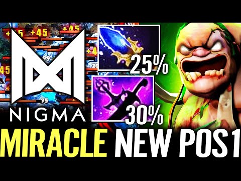 🔥 MIRACLE Pudge NEW NIGMA CARRY — Aghanim + Kaya Sange +155% Magic Monster Dota 2 Pro
