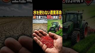 【農業革命】水のない田んぼ？コスト80%減で「稼げるビジネス」に変貌