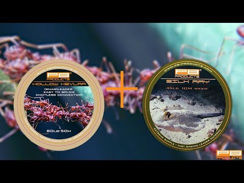 PB Products Hollow kevlar splicing with Silkray
