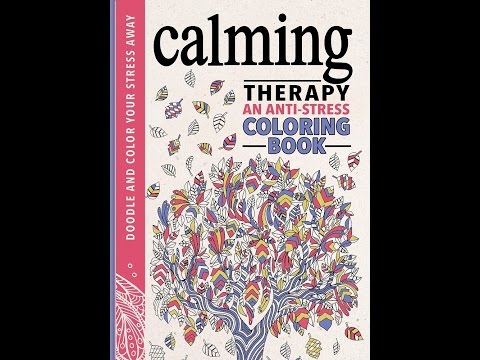 Flip Through Calming Therapy Coloring Book: An Anti-Stress Coloring Book