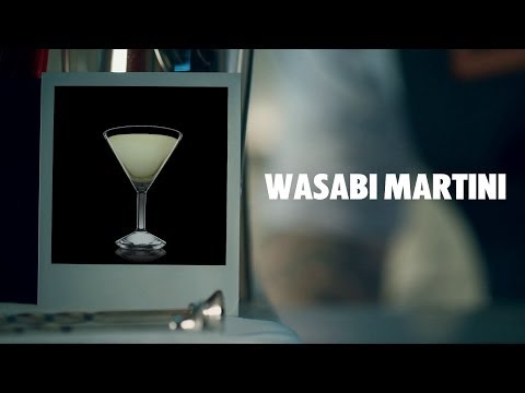 WASABI MARTINI DRINK RECIPE - HOW TO MIX