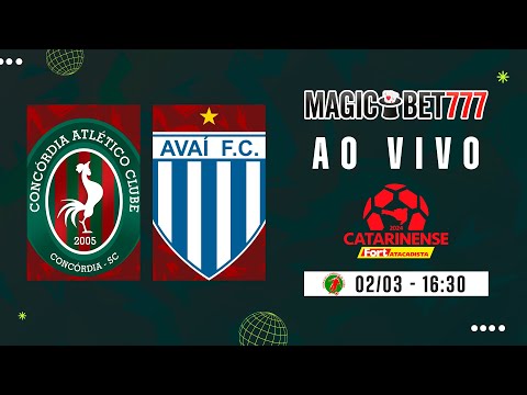 JOGO COMPLETO CONCÓRDIA X AVAÍ | 11ª RODADA | CATARINENSE 2024
