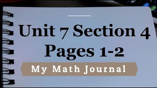 Unit 7 Section 4 - Pages 1-2 - Revisiting Inverses