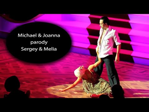 Michael Malitowski & Joanna Leunis parody Sergey Surkov & Melia 😅😂 | Blackpool 🏴󠁧󠁢󠁥󠁮󠁧󠁿