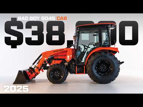THE BEST Compact Tractor Money Can Buy | Bad Boy 5045 & 5055 - 50hp Tractor Review