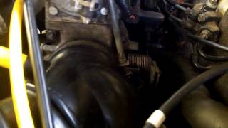 Mazda 626 - How to Remove Air Intake Components