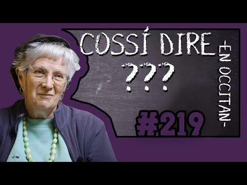 Cossí dire ? #219 Christiane