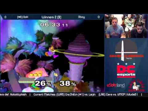 Smash @ Clarendon (10/24/2014) WR3B - (#6) DoH vs. Oboy