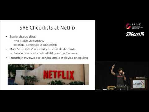 SREcon16 - Performance Checklists for SREs