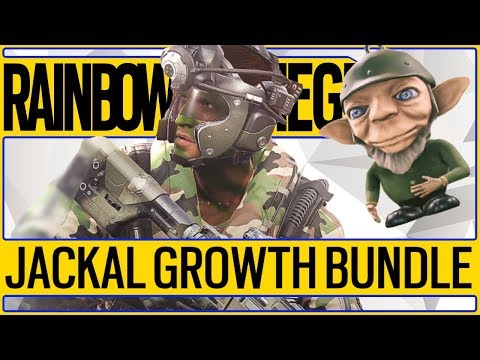 🔥NEW JACKAL GROWTH BUNDLE🔥 Masked Verdure Uniform And Head Gear Rainbow 6 Siege DLC