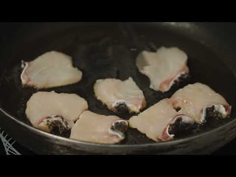 炙烤石斑沙拉｜柚子味噌醬汁