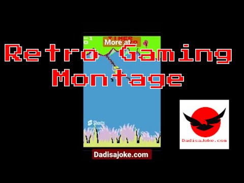 Retro Gaming YouTube Shorts Montage