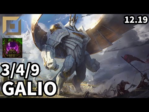 Galio Top vs Sett - Ranked Challenger - Patch KR 12.19