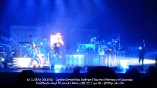 LA GUERRA DEL SALE – Daniele Silvestri live@Teatro degli Arcimboldi, Milano IT, 2016 apr  02   @TAVp