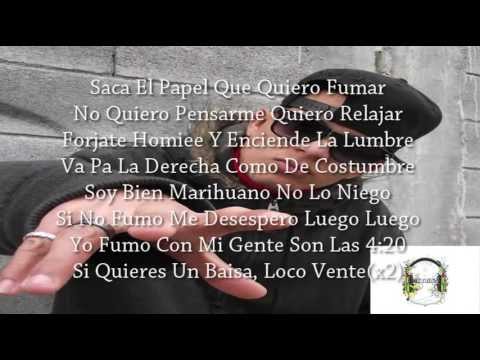 Soy Bien Marihuano - Thug Pol Ft Reck One (Letra)