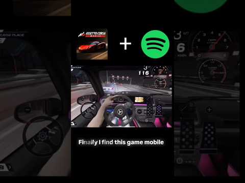 😱Assetto Corsa Mobile! Check bio for game link 🎮 🚀 #assettocorsa #gamesmobile #cars #america