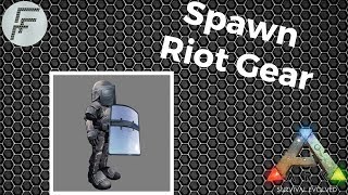 How to Spawn Riot Gear - ARK: Survival Evolved