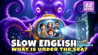 A Giant Squid Comes Too Close! | Easy English Story Compilation (A1–A2)