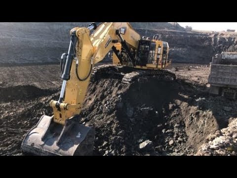 New Caterpillar 6015B Excavator Loading Trucks With Two Passes - Sotiriadis Brothers