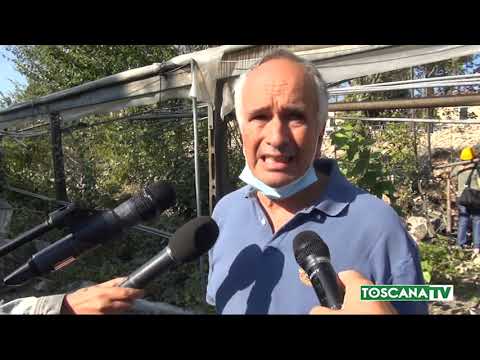 2020-09-07 PISTOIA - CROLLO MURA MEDIEVALI, TEMPI LUNGHI RICOSTRUZIONE