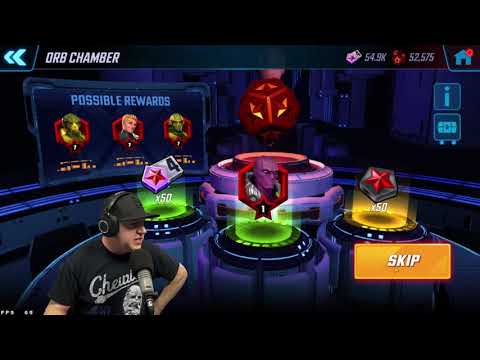 Opening 100+ Red Star Orbs - WOW - MARVEL Strike Force - MSF