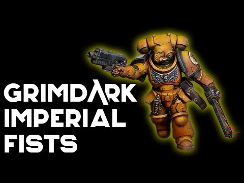 Wie man Grimdark Imperial Fists bemalt